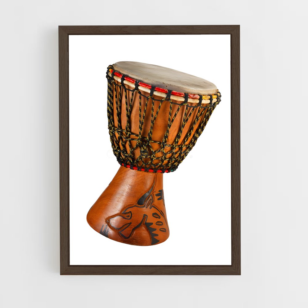 ap-djembe-2 cadre Bois foncé