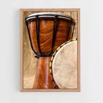 ap-djembe-5 cadre Bois clair