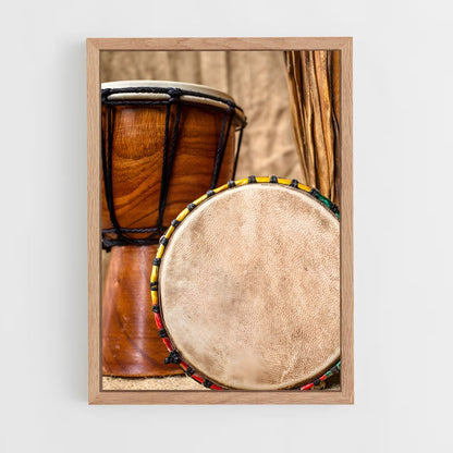 ap-djembe-7 cadre Bois clair