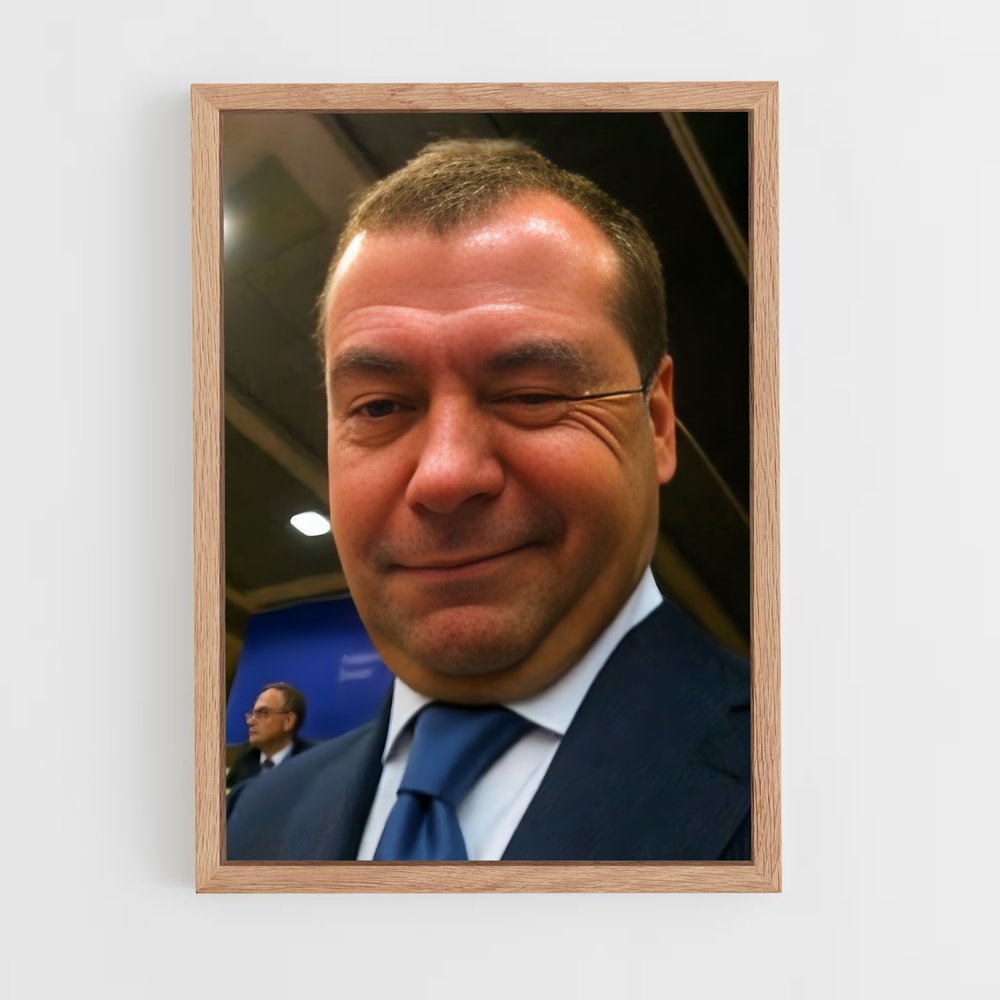 ap-dmitry medvedev-3 cadre Bois clair