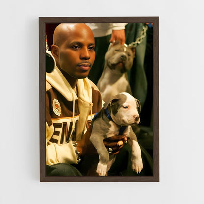 ap-dmx-3 cadre Bois foncé
