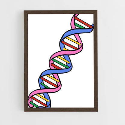 ap-dna structure-5 cadre Bois foncé