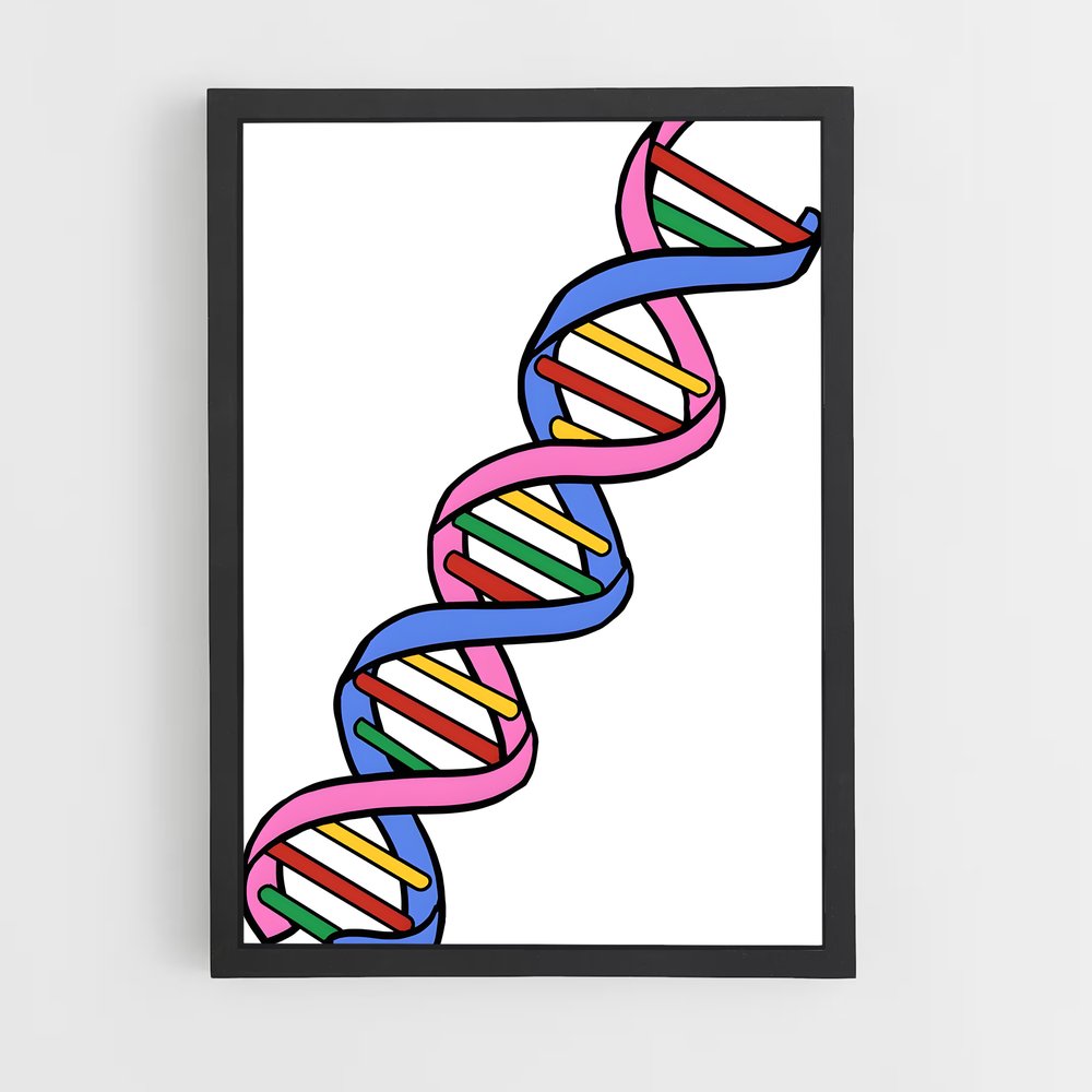 ap-dna structure-5 cadre Noir