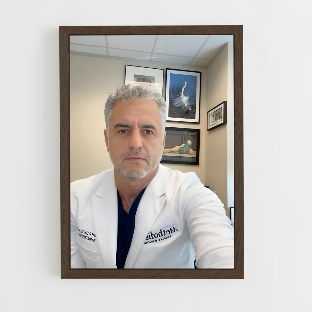 ap-doctor-10 cadre Bois foncé