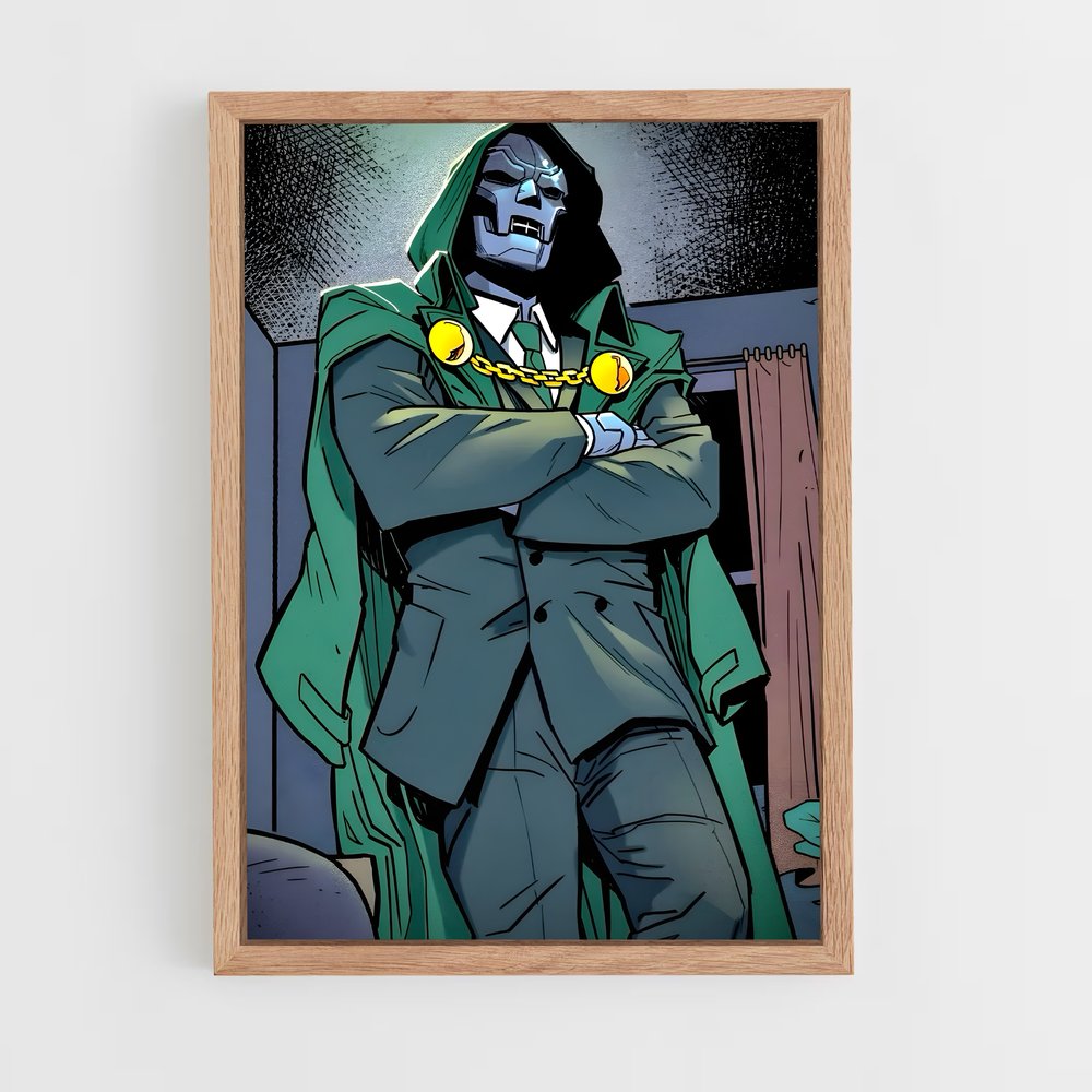 ap-doctor doom-1 cadre Bois clair