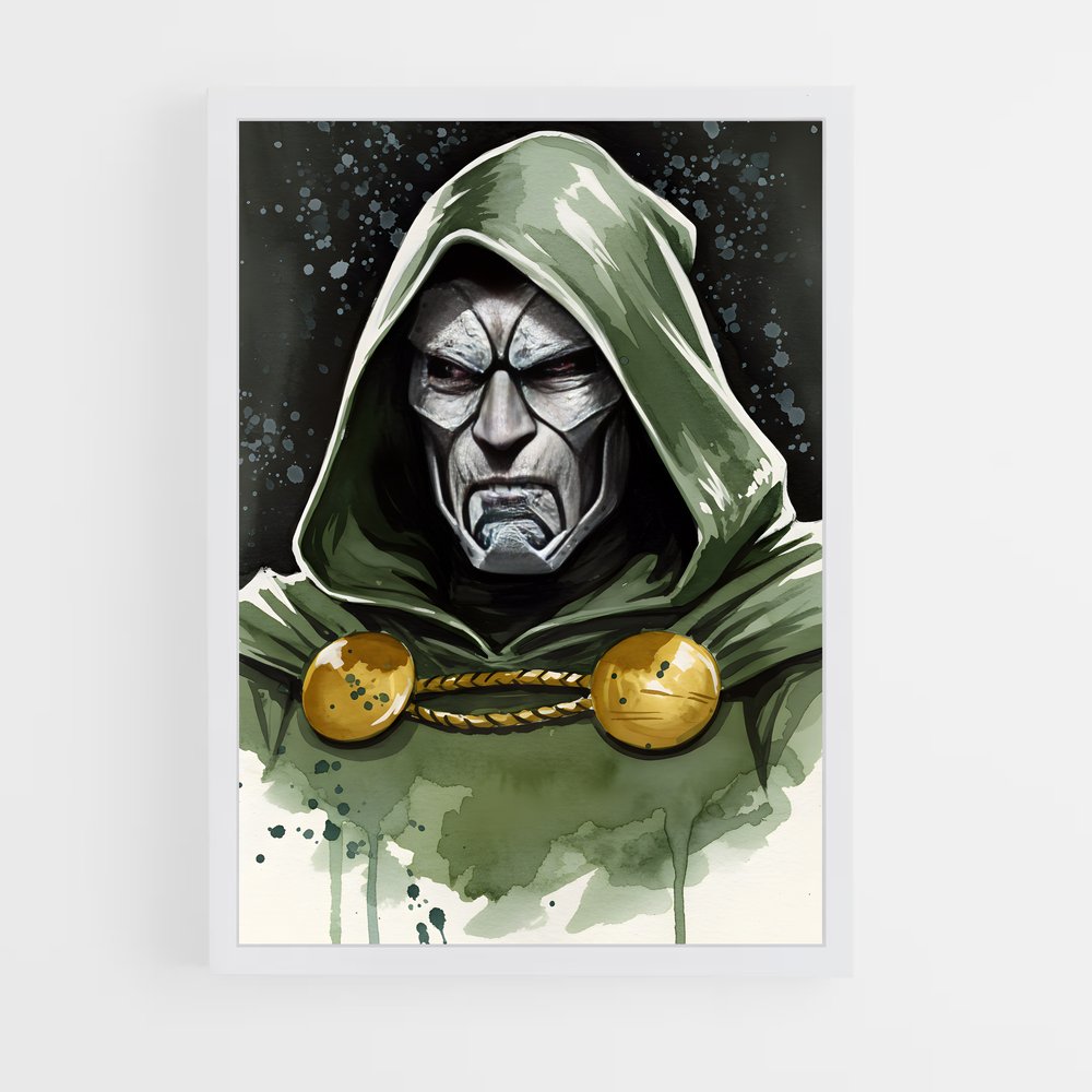 ap-doctor doom-2 cadre Blanc