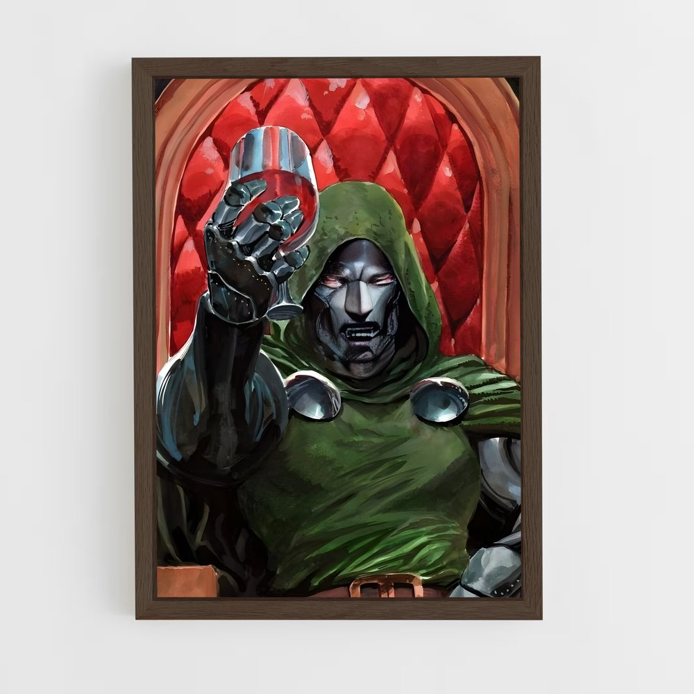 ap-doctor doom-4 cadre Bois foncé