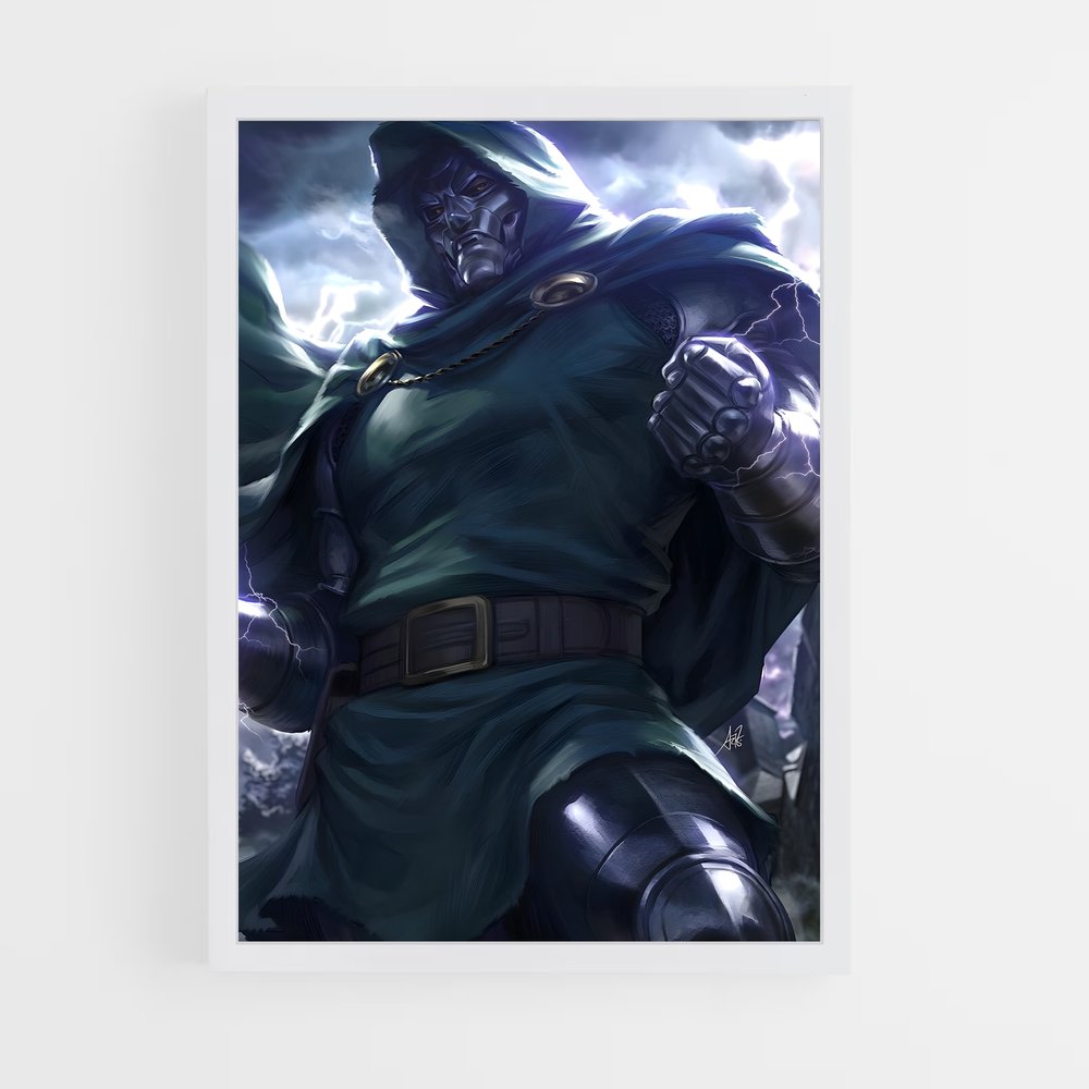 ap-doctor doom-5 cadre Blanc