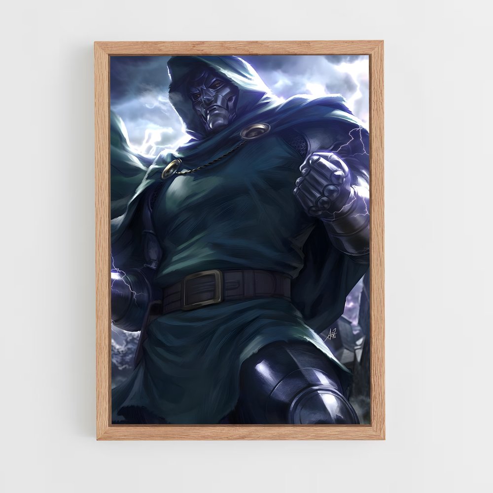 ap-doctor doom-5 cadre Bois clair