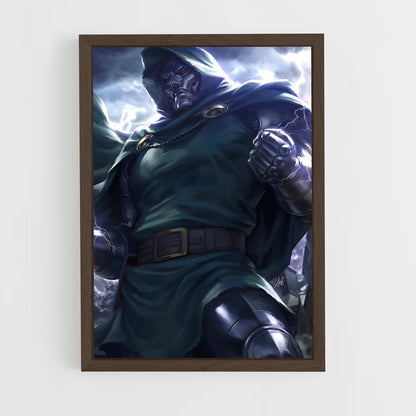 ap-doctor doom-5 cadre Bois foncé