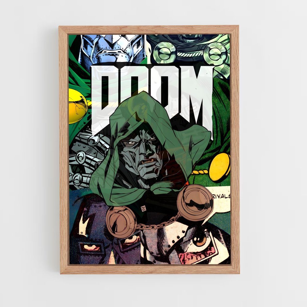ap-doctor doom-6 cadre Bois clair