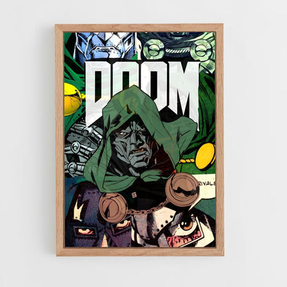 ap-doctor doom-6 cadre Bois clair
