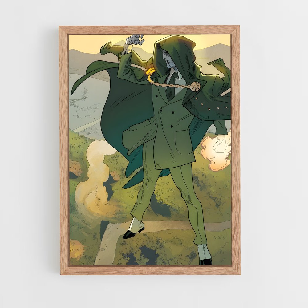 ap-doctor doom-7 cadre Bois clair