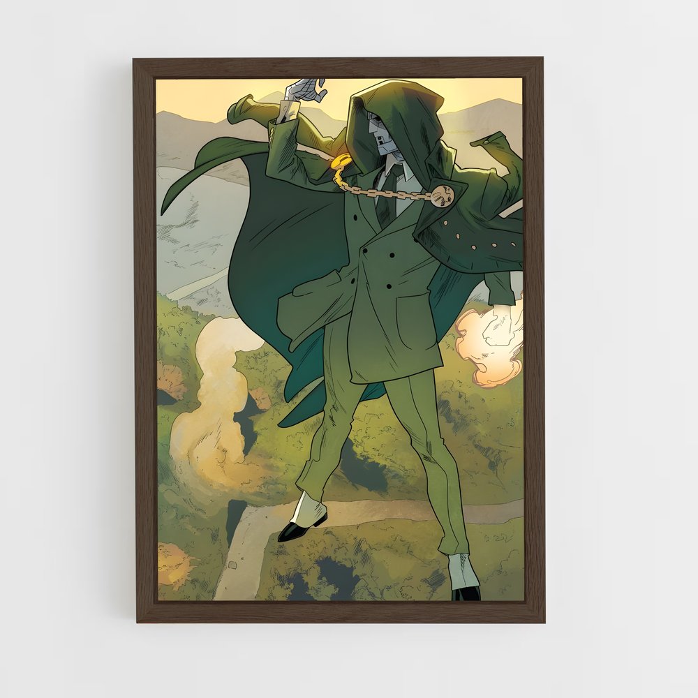 ap-doctor doom-7 cadre Bois foncé