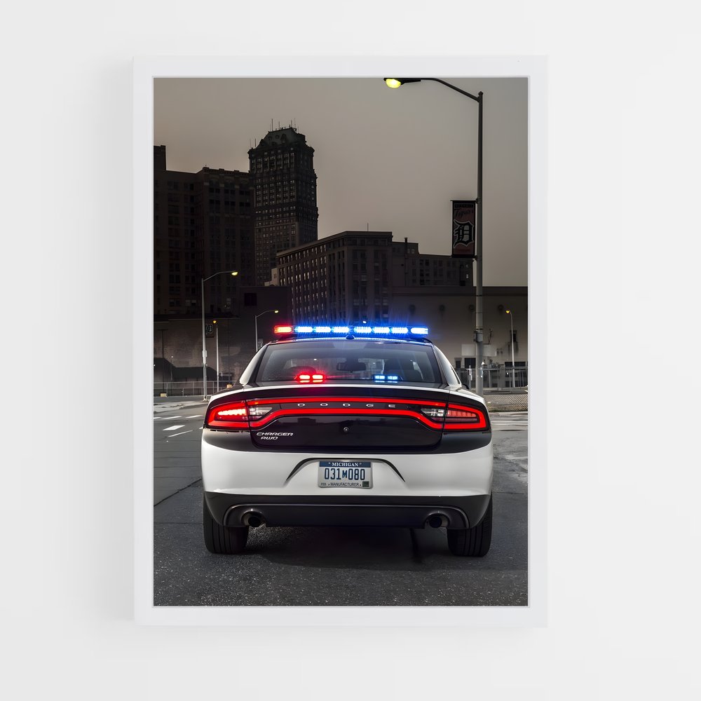ap-dodge charger pursuit-1 cadre Blanc