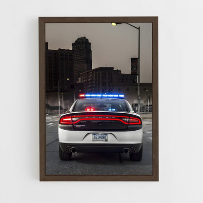 ap-dodge charger pursuit-1 cadre Bois foncé