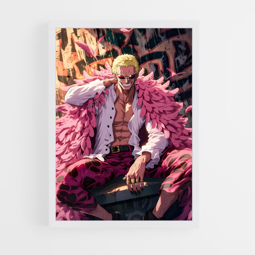 ap-doflamingo-1 cadre Blanc