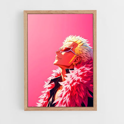 ap-doflamingo-4 cadre Bois clair