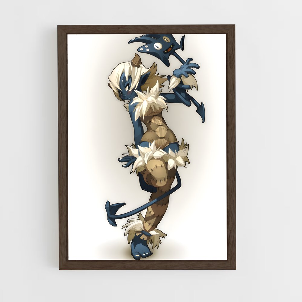 ap-dofus-3 cadre Bois foncé