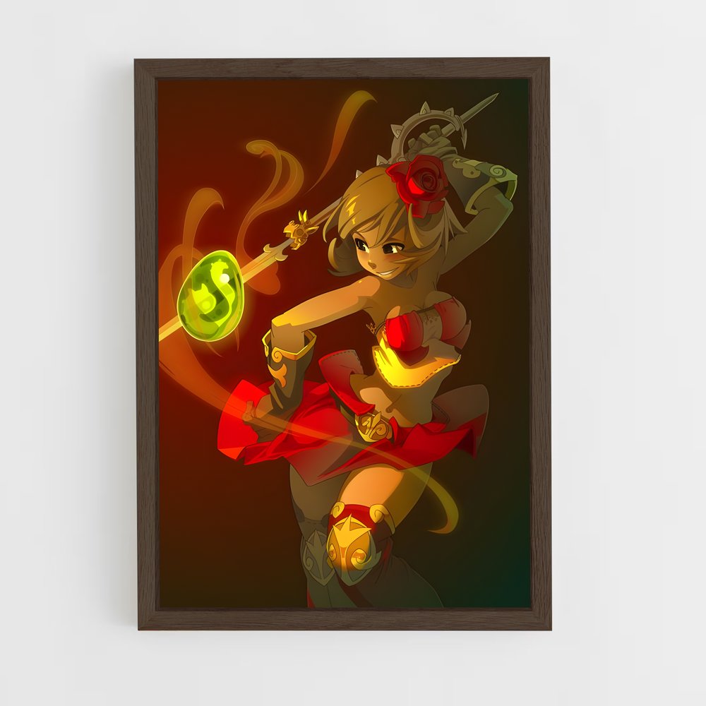 ap-dofus-4 cadre Bois foncé