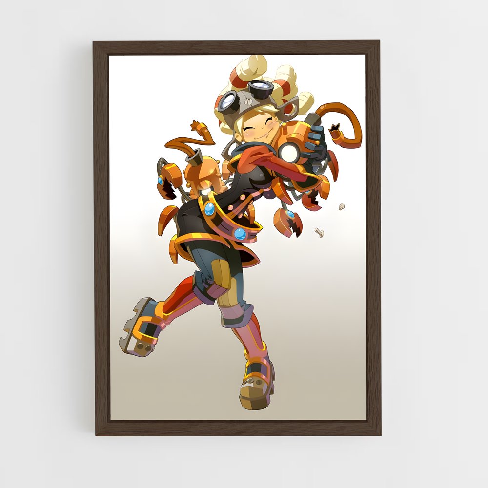 ap-dofus-5 cadre Bois foncé