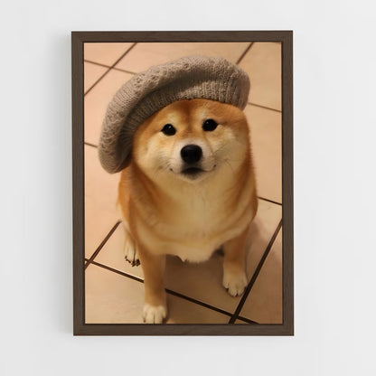 ap-doge-8 cadre Bois foncé