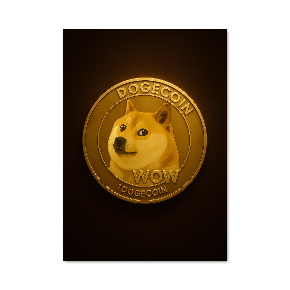 Poster Doge Coin