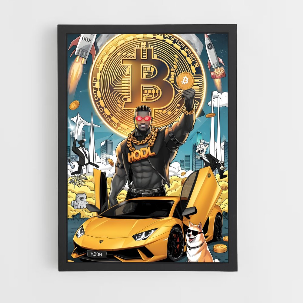 ap-dogecoin-2 cadre Noir
