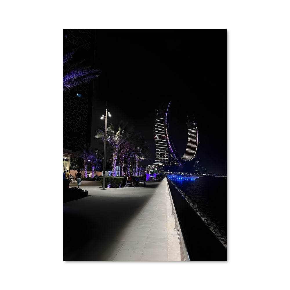 Poster Nuit à Doha