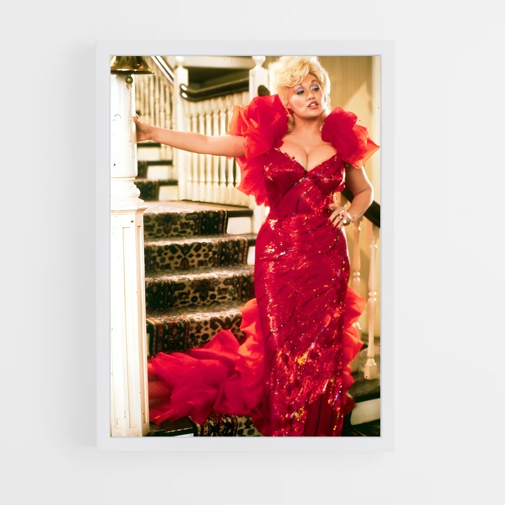 ap-dolly parton-5 cadre Blanc