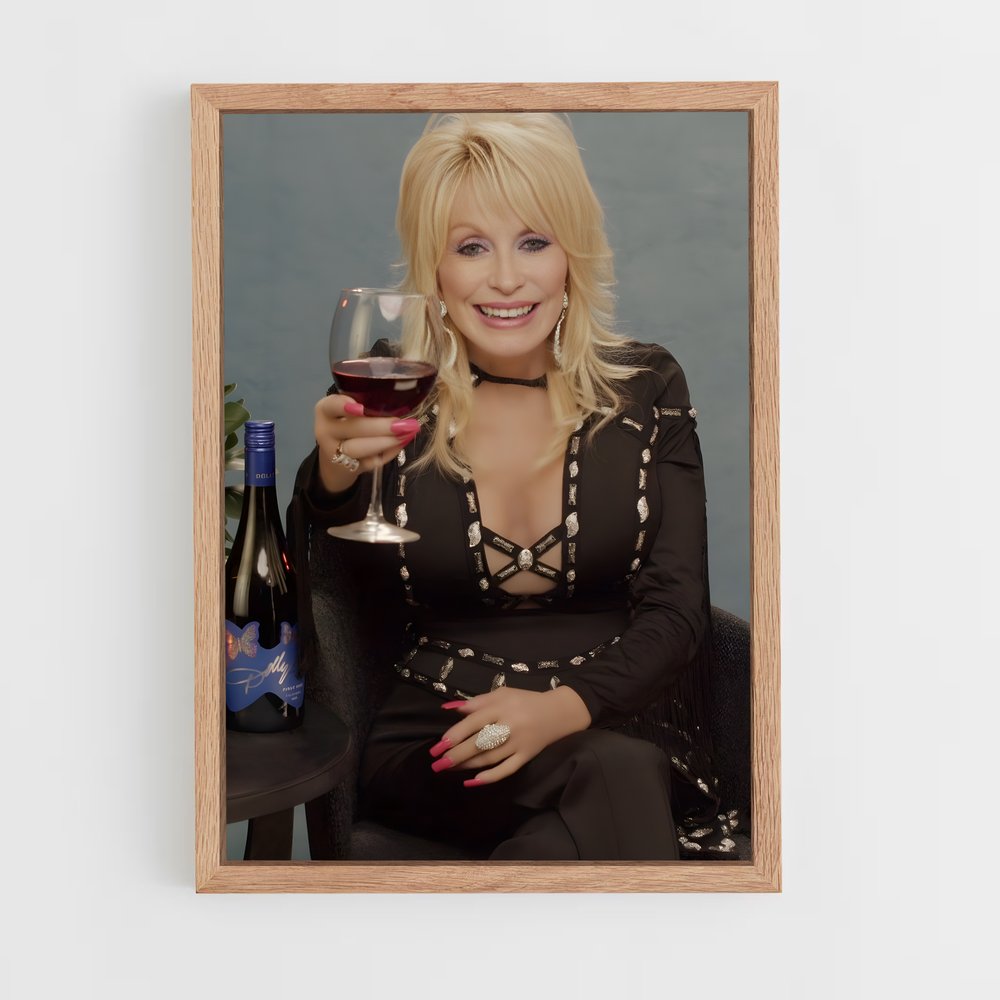 ap-dolly parton-7 cadre Bois clair