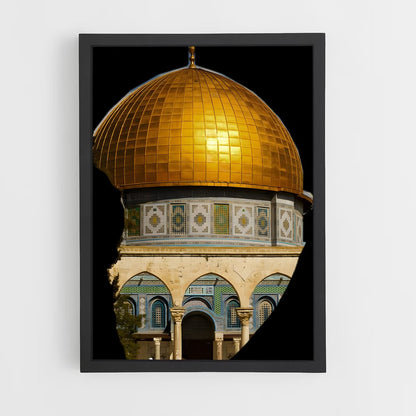 ap-dome of the rock-2 cadre Noir