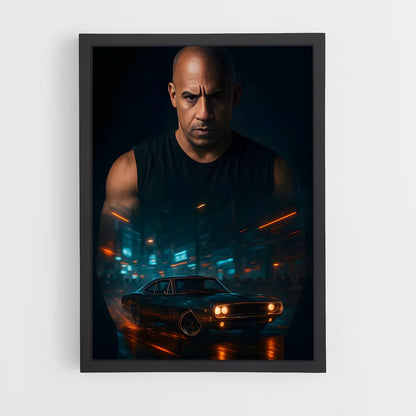 ap-dominic toretto-3 cadre Noir