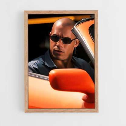 ap-dominic toretto-7 cadre Bois clair