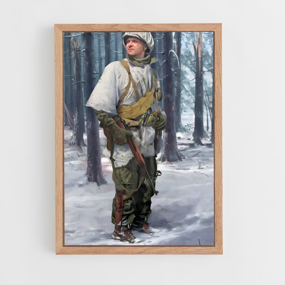 ap-donald malarkey-1 cadre Bois clair