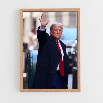 ap-donald trump-2 cadre Bois clair