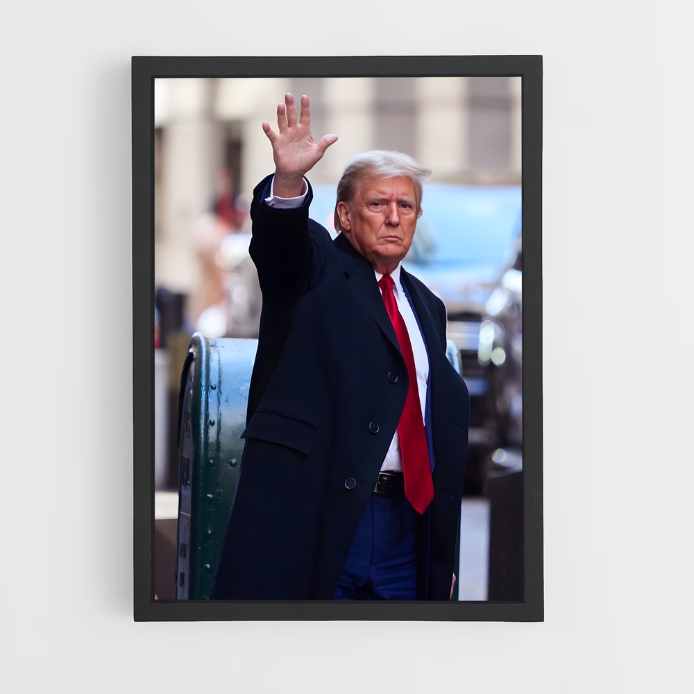 ap-donald trump-2 cadre Noir