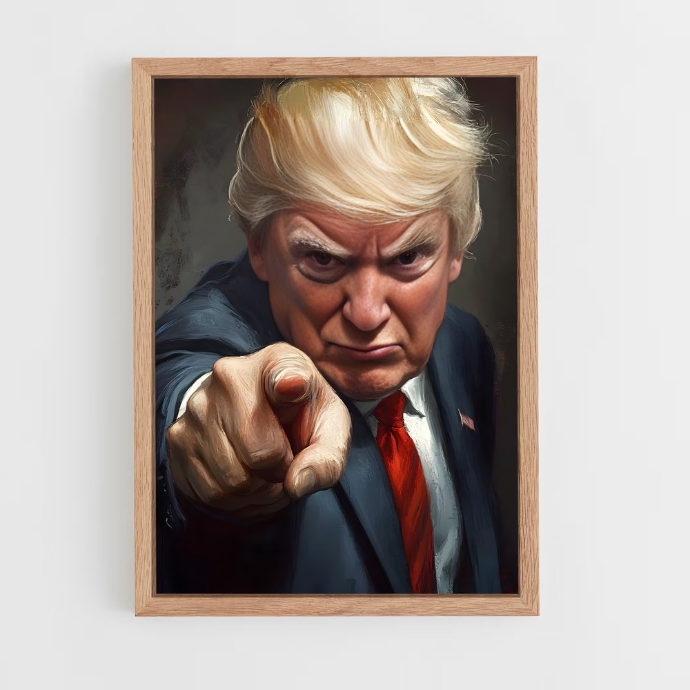 ap-donald trump-3 cadre Bois clair
