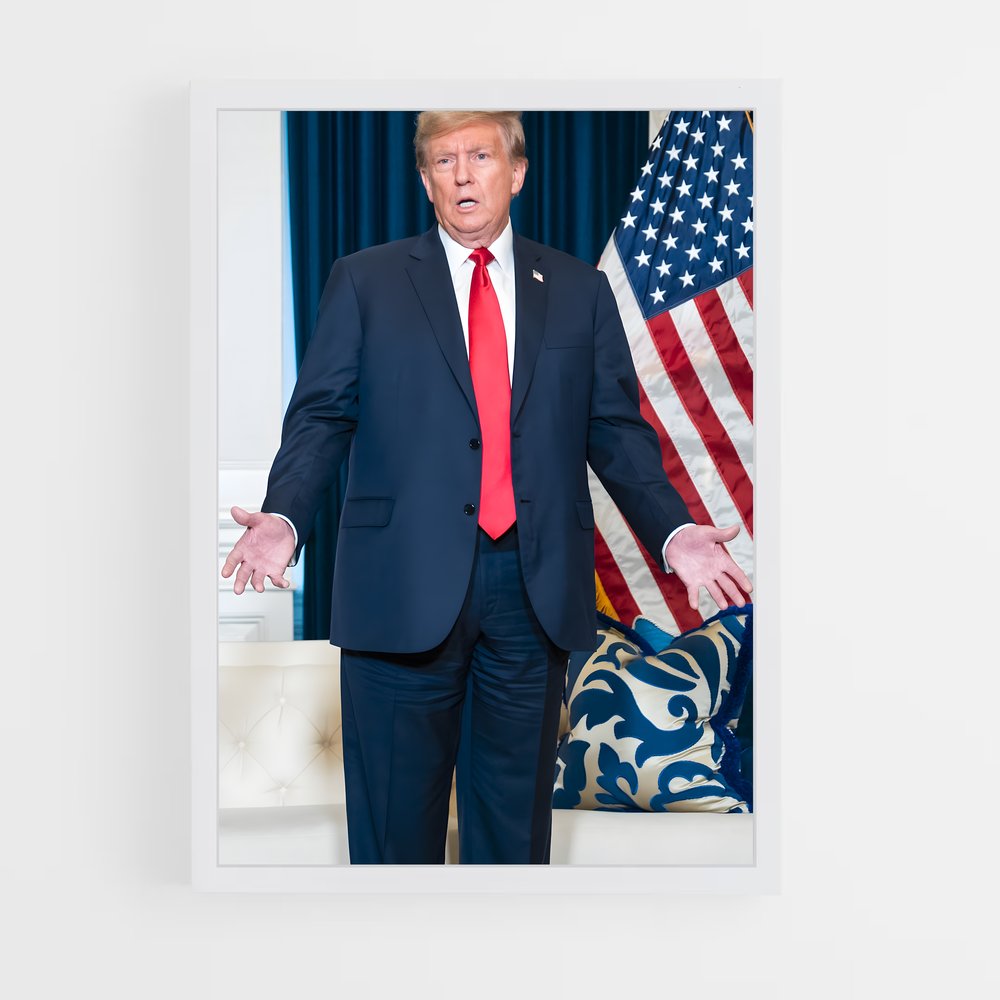 ap-donald trump-4 cadre Blanc