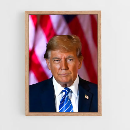 ap-donald trump-5 cadre Bois clair