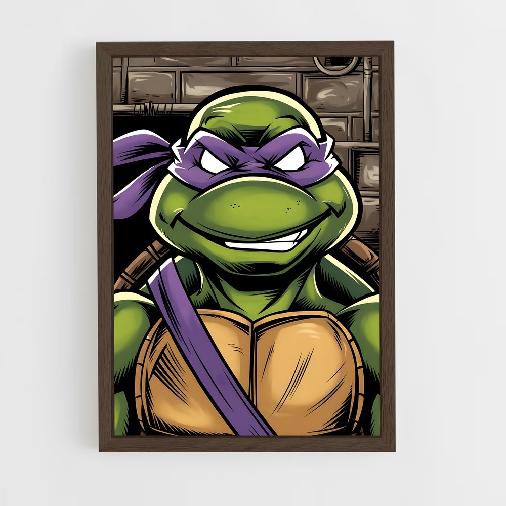 ap-donatello-1 cadre Bois foncé