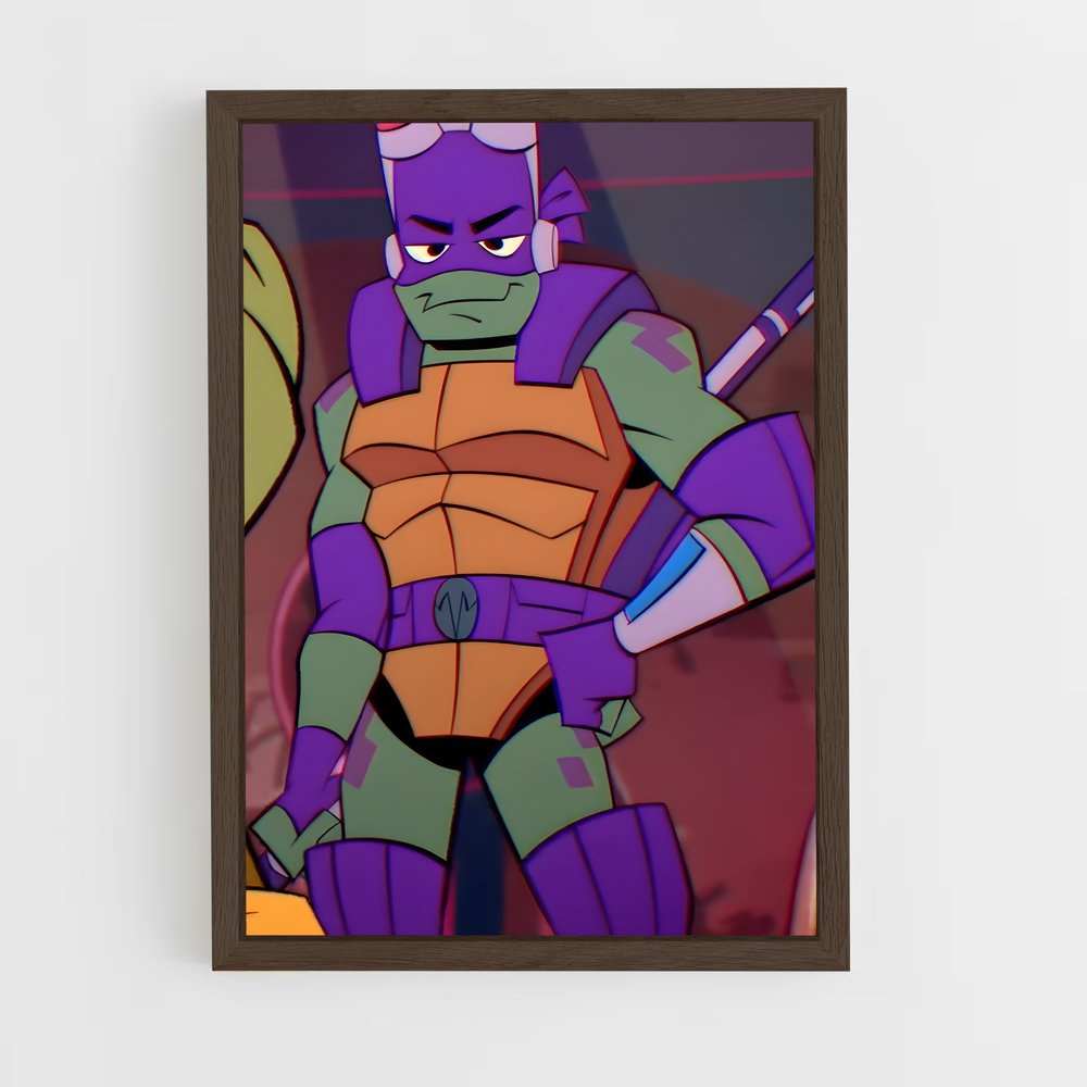 ap-donatello-3 cadre Bois foncé