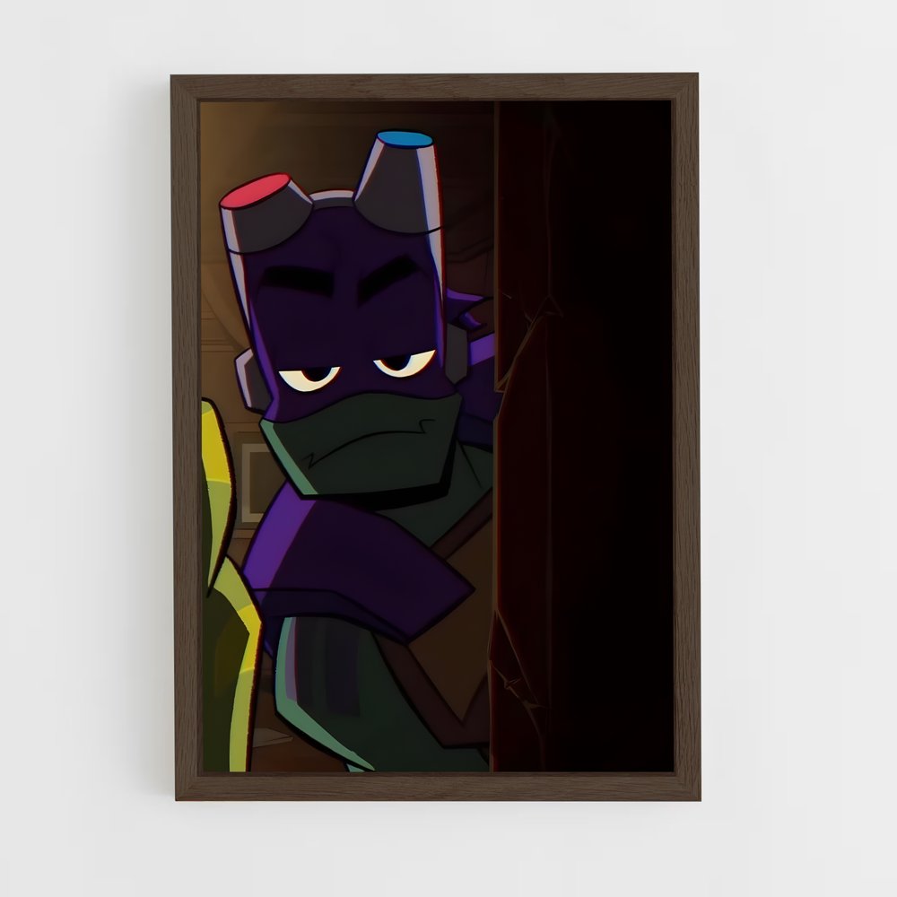 ap-donatello-5 cadre Bois foncé