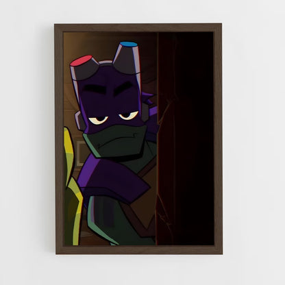 ap-donatello-5 cadre Bois foncé