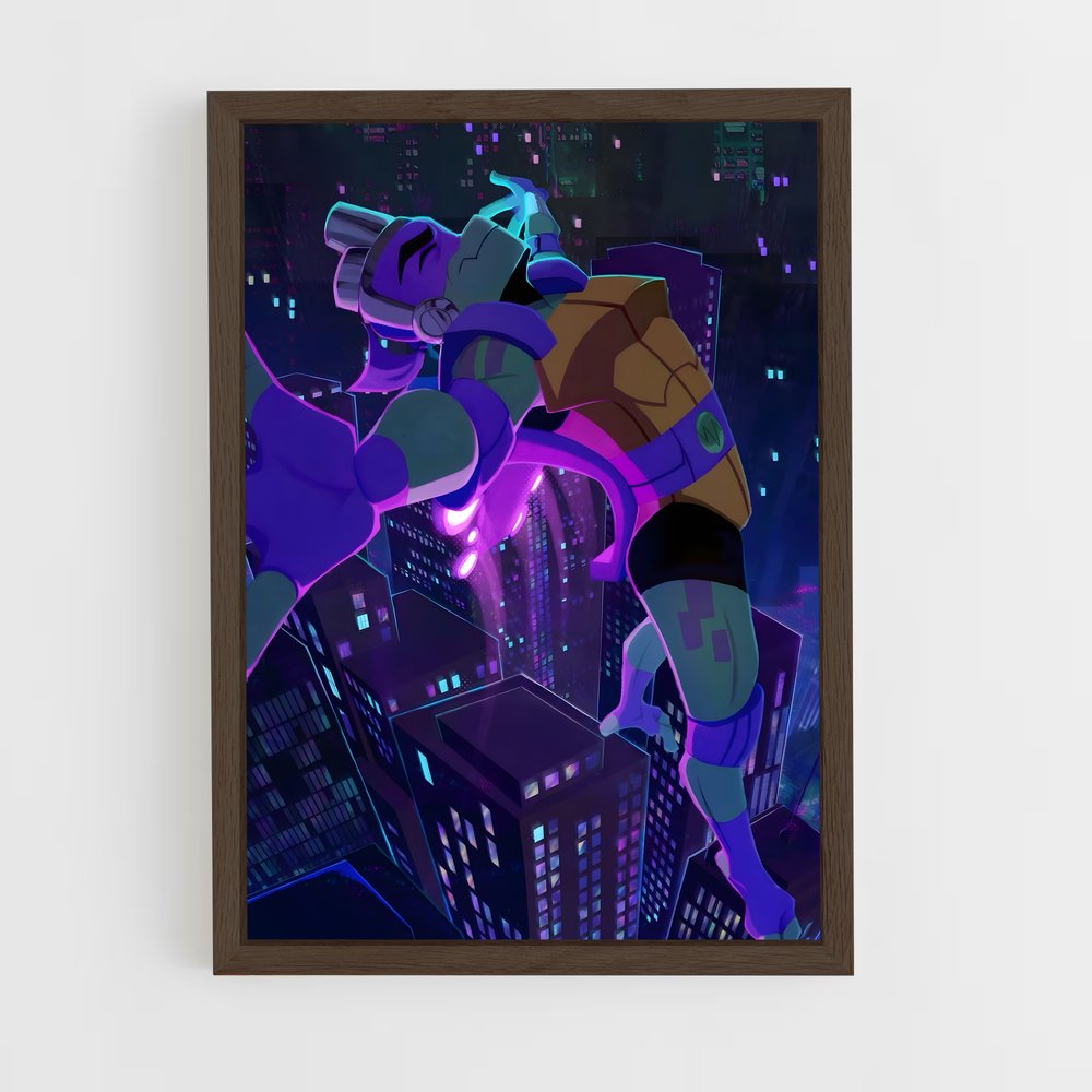 ap-donatello-6 cadre Bois foncé
