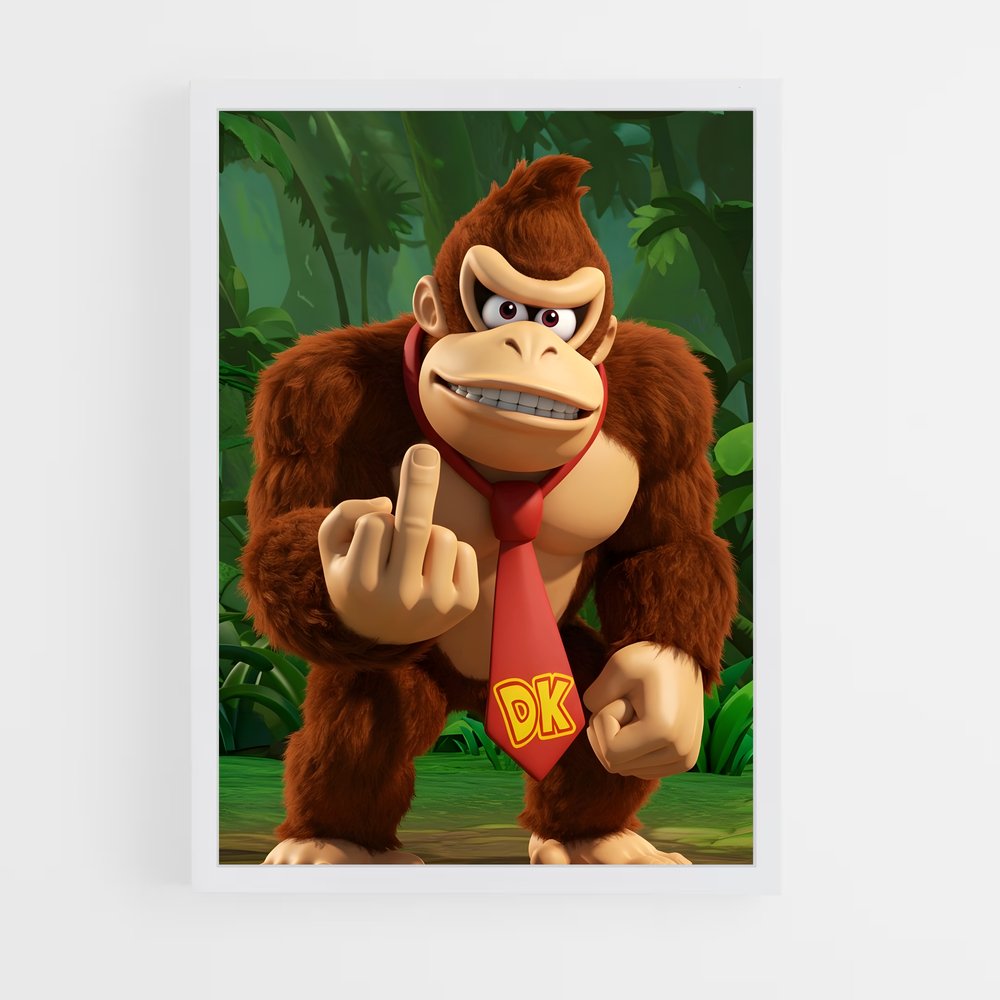 ap-donkey kong-1 cadre Blanc
