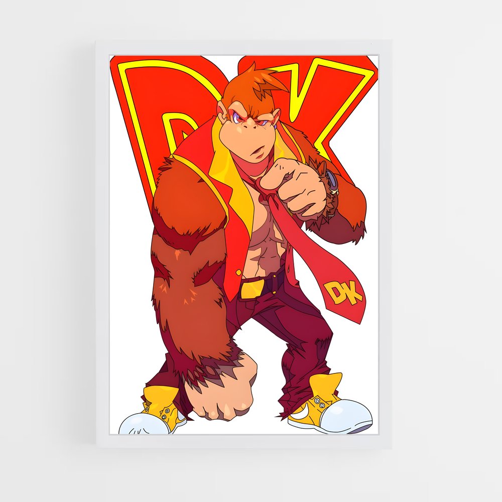ap-donkey kong-3 cadre Blanc