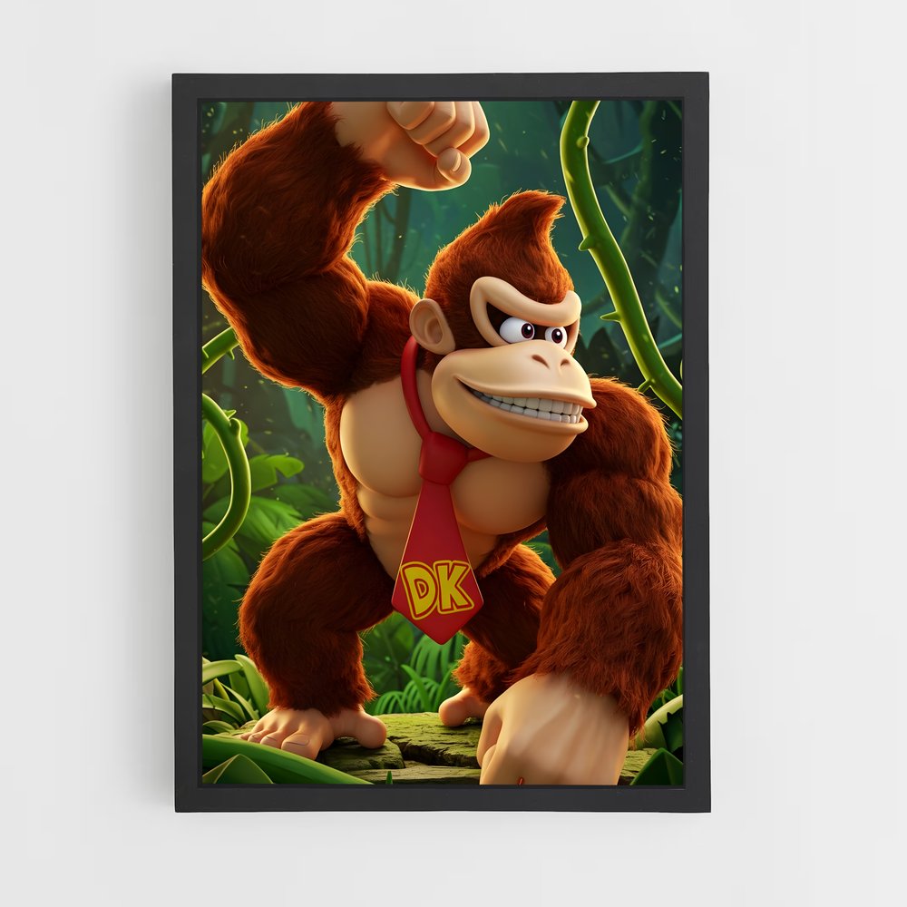 ap-donkey kong-5 cadre Noir