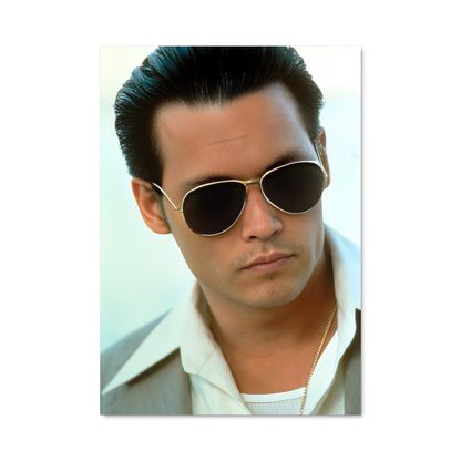 Poster L'Homme au Regard de Verre