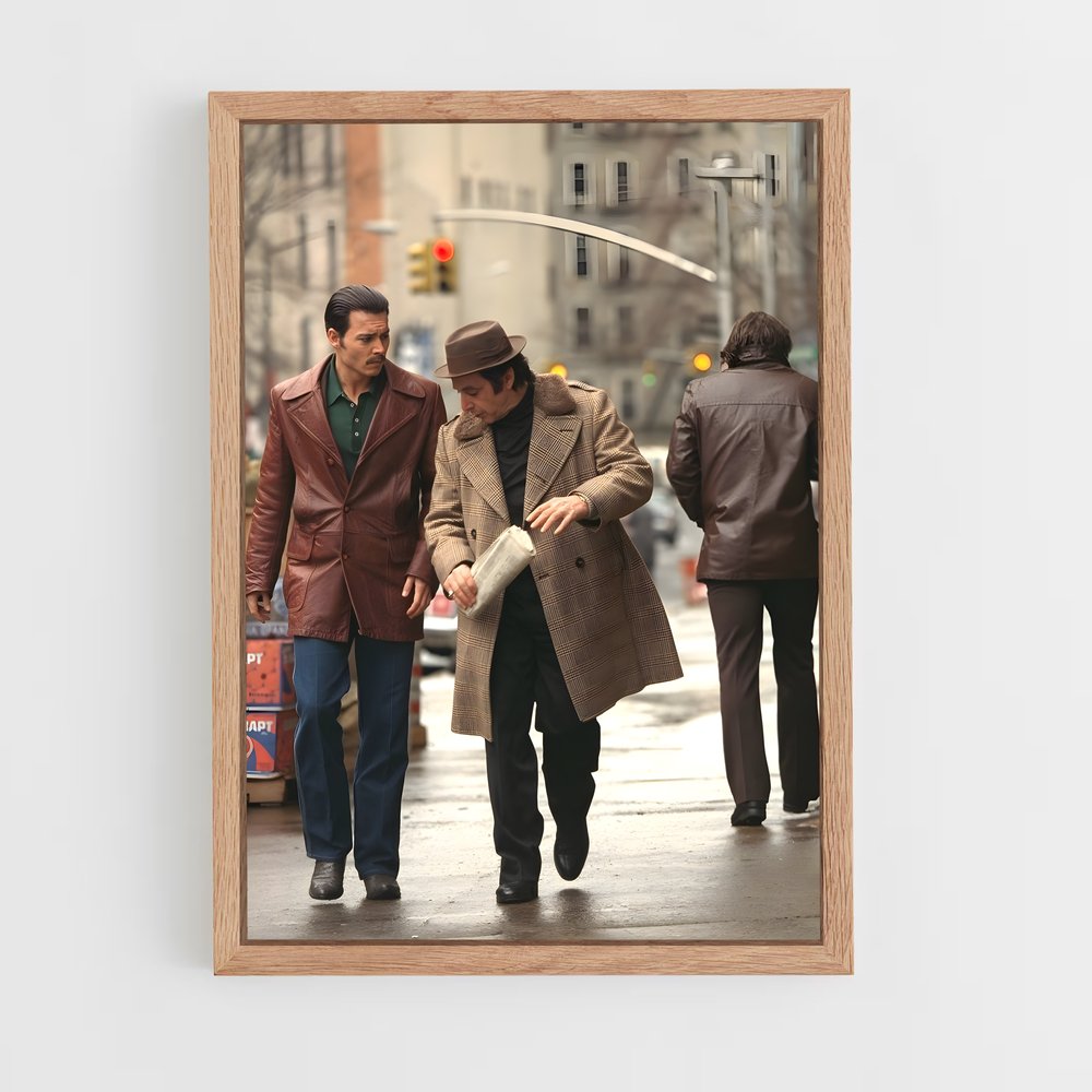 ap-donnie brasco-1 cadre Bois clair
